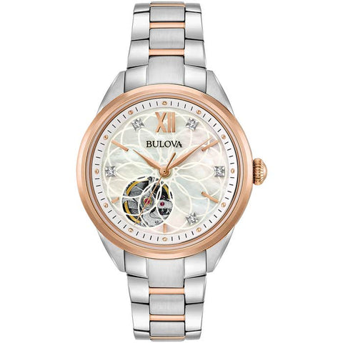 Ladies Two Tone Rose Sutton Watch 98p170
