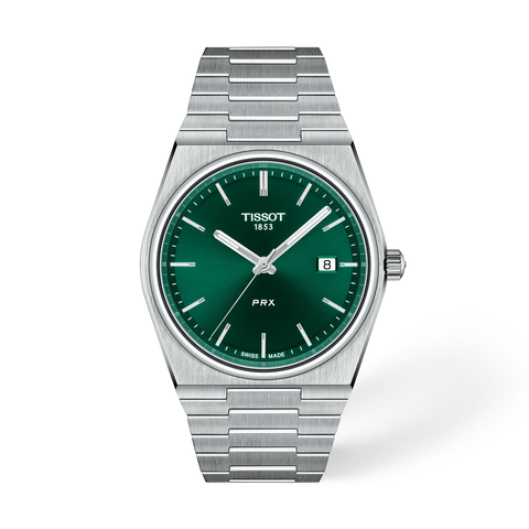 Tissot PRX 40mm Green Dial Quartz T137.410.11.091.00