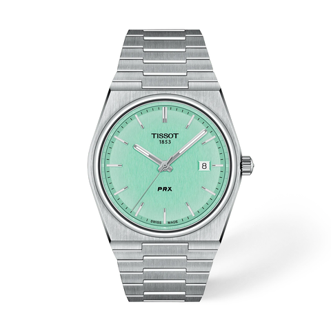 Tissot PRX 40mm Tiffany Mint Dial Quartz T137.410.11.091.01