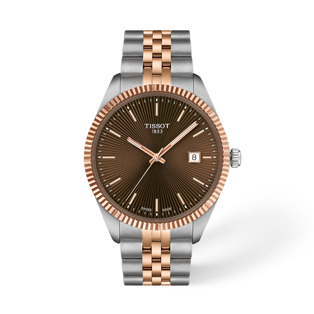 Tissot Ballade 40mm Two-Tone Brown Dial Quartz T156.410.22.291.01